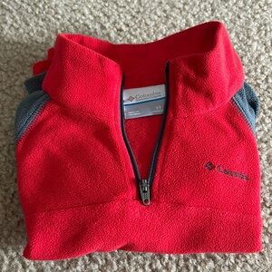 Columbia Toddler Boys Red Fleece Size 3T